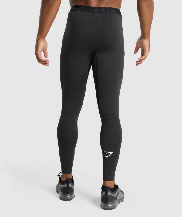 Panske Legíny Gymshark Vital Seamless Čierne | NK9052371